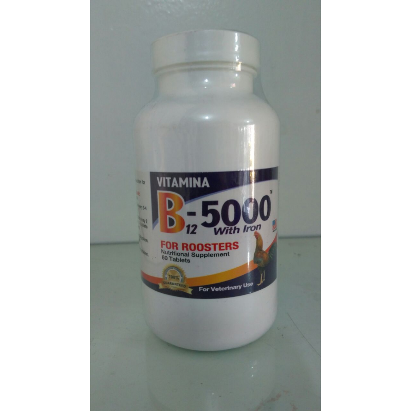 vitamina b12 5000 de 500 capsulas