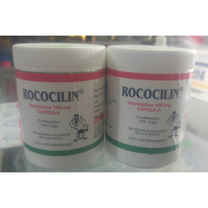 rococilin de 100 capsulas