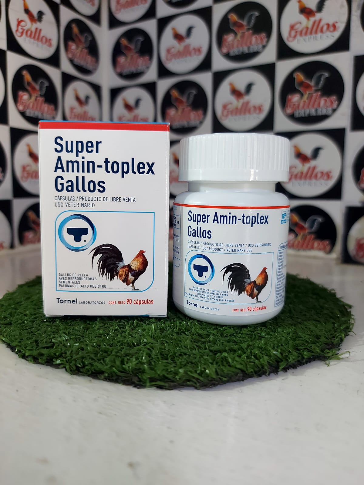 SUPER AMIN-TOPLEX GALLOS DE 90 CAP