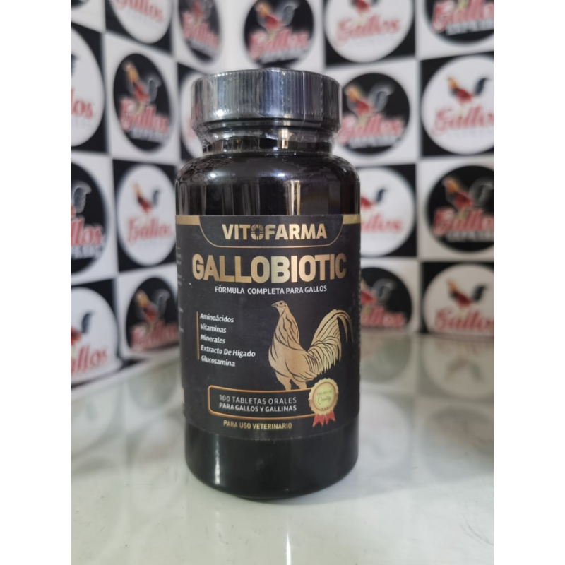 GALLOBIOTIC 100 tabletas