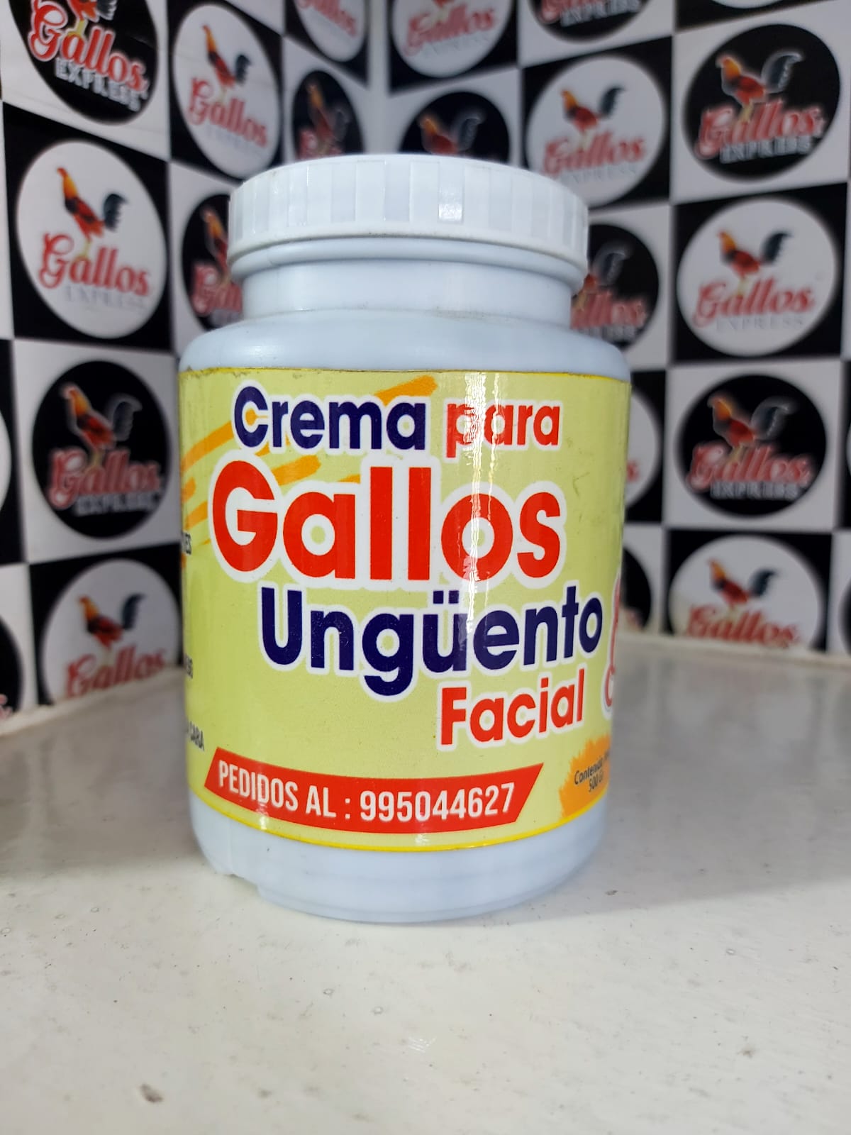 CREMA PARA GALLOS DE 500 GR