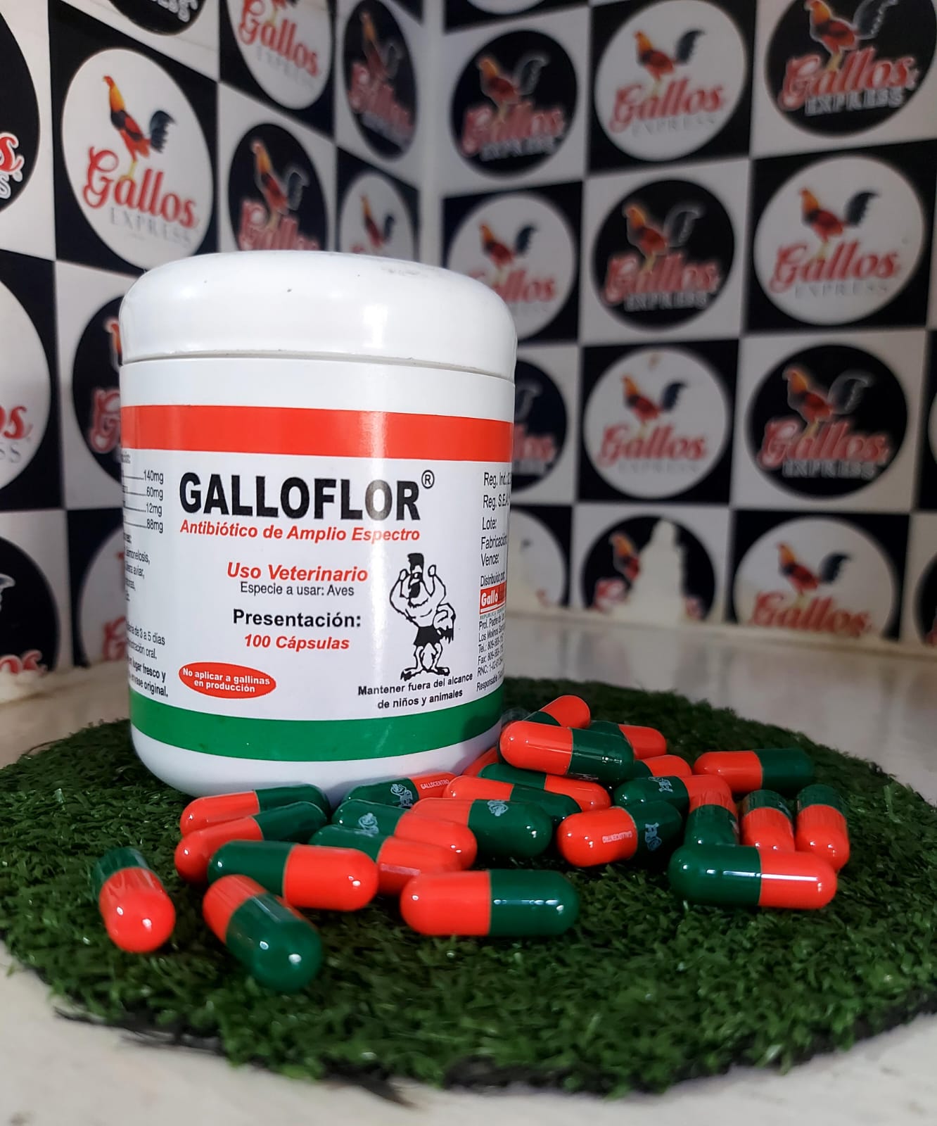 GALLOFLOR DE 100 TAB