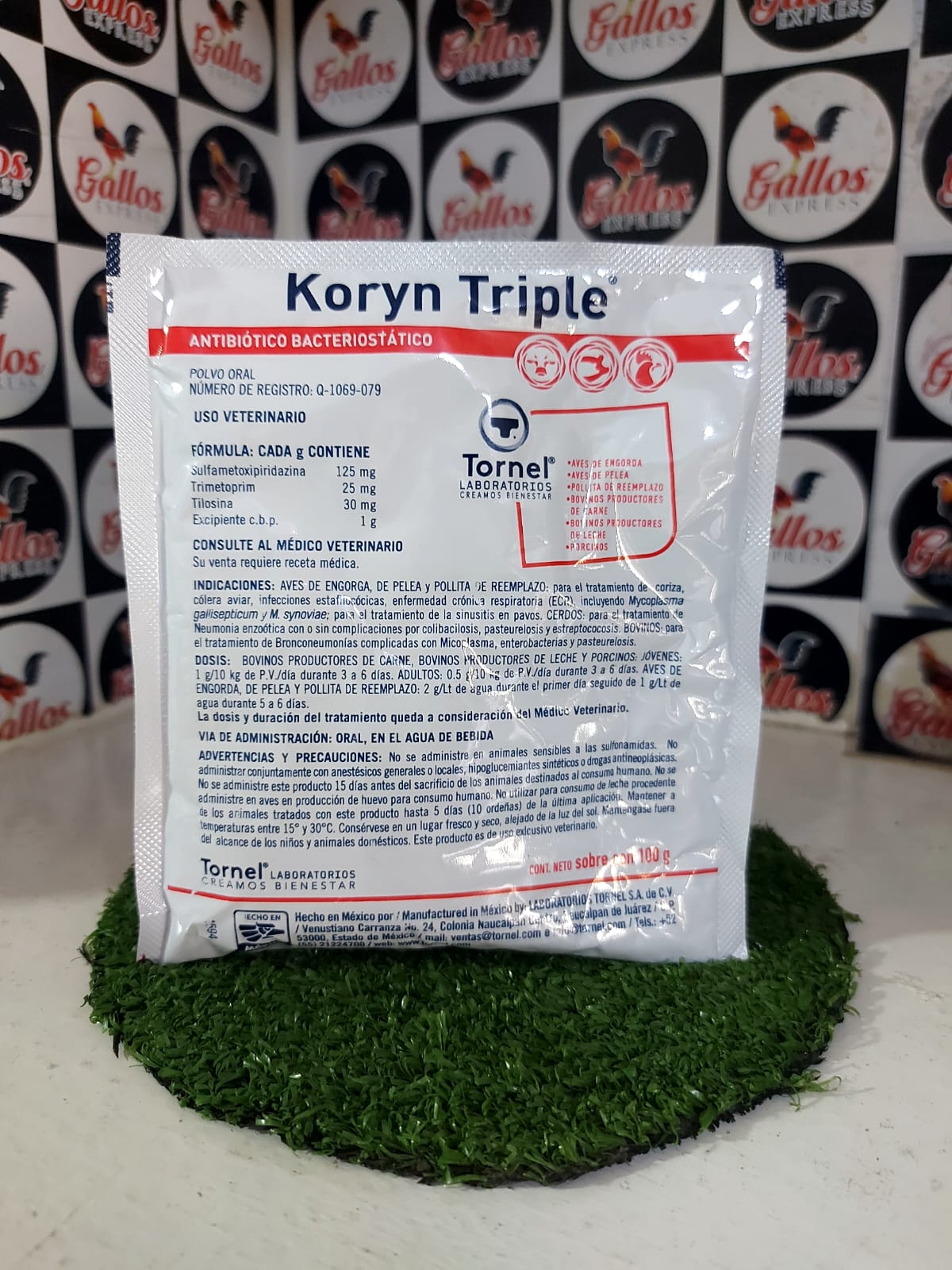 KORIN TRIPLE DE 100 GR