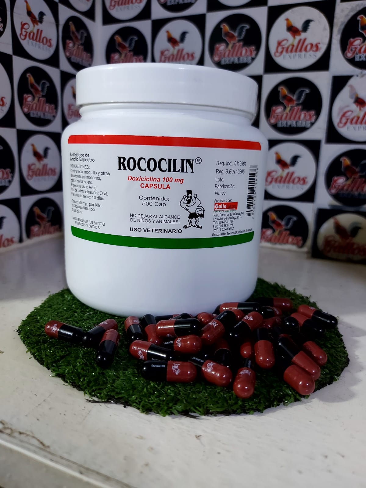ROCOCILIN 500 PASTILLAS