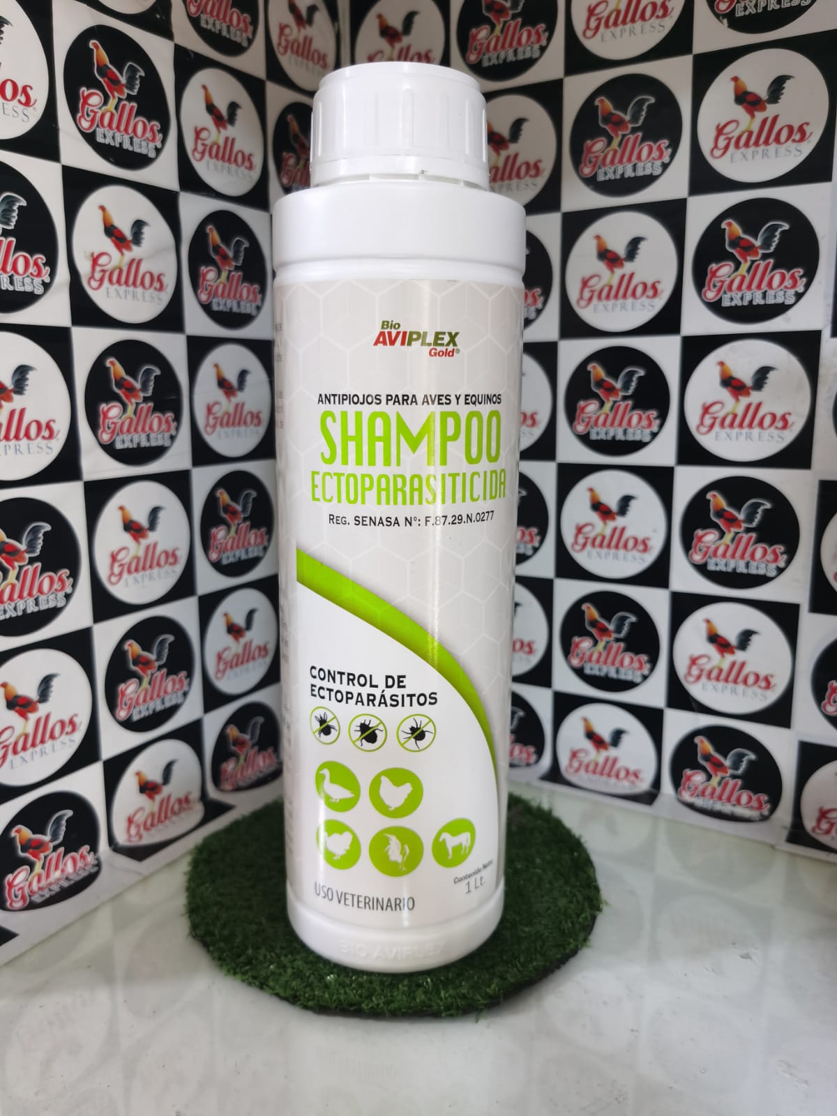 SHAMPOO ECTOPARASITARIO DE 1 LITRO